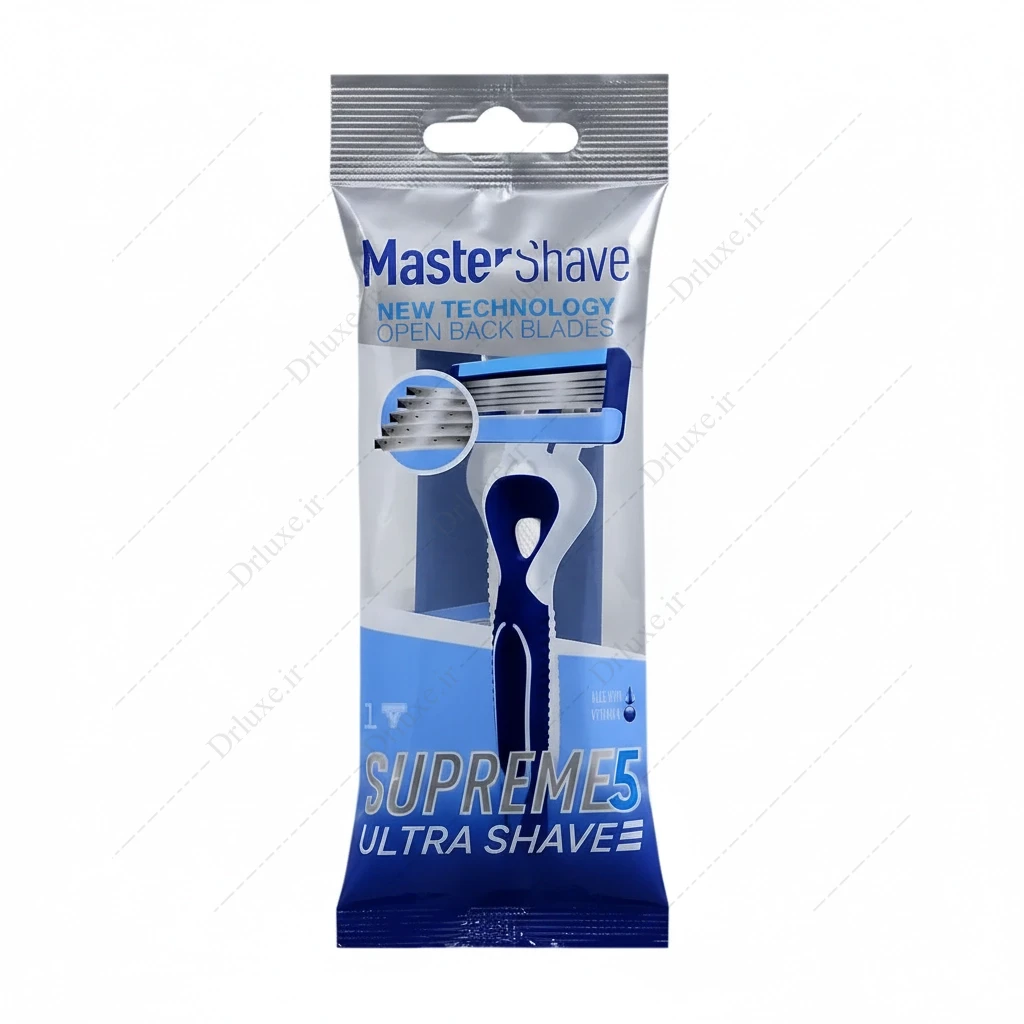 خودتراش 5 لبه سوپریم فایو مستر شیو 1 عدد